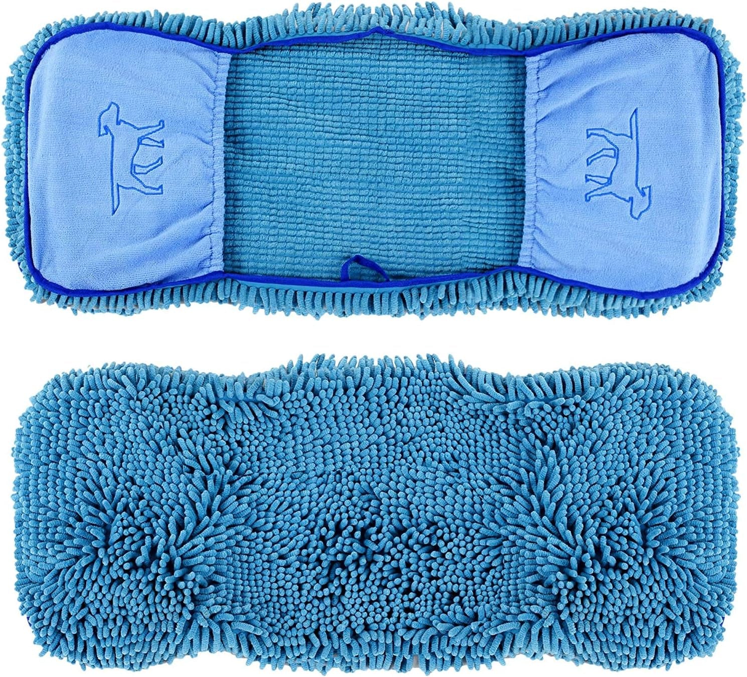 Quick Dry Towel for Dogs - Ultra Absorbent Microfiber Shammy 