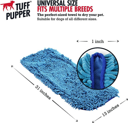 Quick Dry Towel for Dogs - Ultra Absorbent Microfiber Shammy 